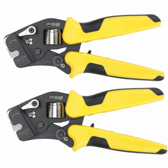 HSC10 16-4A Mini-type Self-adjustable Crimping Pliers Multi Tool Casing Type Special Clamp 0.25-16mm VSC10 16-4a Crimping Tools