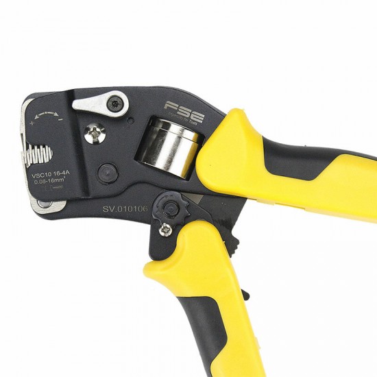 HSC10 16-4A Mini-type Self-adjustable Crimping Pliers Multi Tool Casing Type Special Clamp 0.25-16mm VSC10 16-4a Crimping Tools HSC10 16-4A Mini-type Self-adjustable Crimping Pliers Multi Tool Casing Type Special Clamp 0.25-16mm VSC10 16-4a Crimping Tools