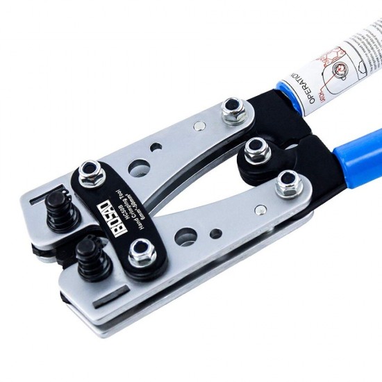 HX-50B Cable Crimper Cable Lug Crimping Tool Wire Crimper Hand Ratchet Terminal Crimp Pliers For 6-50mm2 Cable Tools