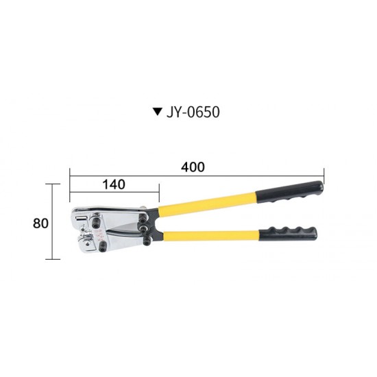 Hand Crimping Tool JY-0650 Mechanical Crimping Pliers Cold Terminal Clamp 6-50mm2 Tool