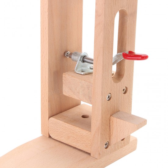 Leather Craft Sewing Wood Clamp Leather Stitching Lacing Sewing Hand Tool Leather Craft Sewing Wood Clamp Leather Stitching Lacing Sewing Hand Tool