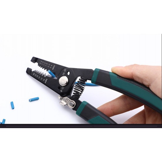 Multitool Pliers Crimping Pliers Wire Stripper Multi-functional Snap Ring Terminals Crimpper Crimping Pliers Decrustation Pliers Tools