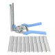 Poultry Pet Cage Clamp Hog Cage Pliers Wire Fencing Installation Clamp With 600 Clips Poultry Pet Cage Clamp Hog Cage Pliers Wire Fencing Installation Clamp With 600 Clips