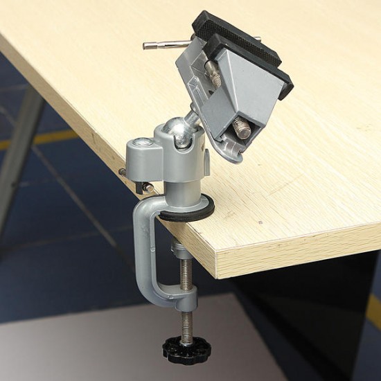 Professional Vises Bench Swivel Vise With Clamp 3 inch Table Top Vise