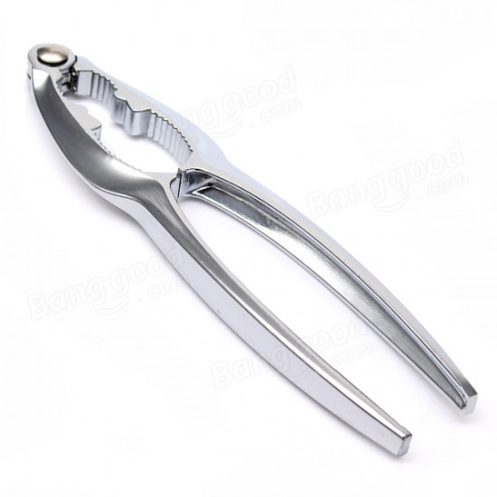 Stainless Plier Cracker Nut Walnut Lobster Crab Metal Bottle Opener Sheller