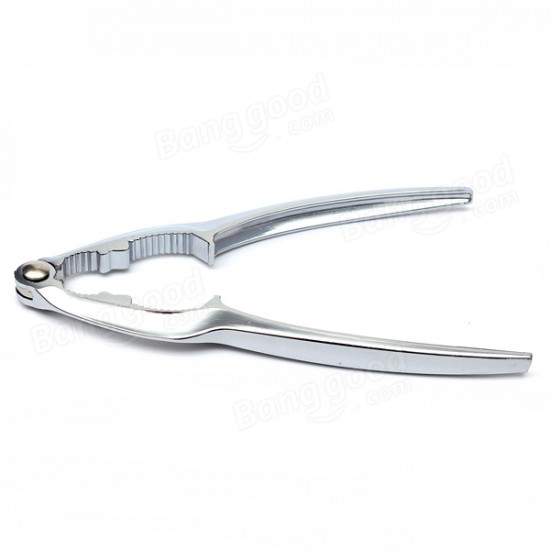 Stainless Plier Cracker Nut Walnut Lobster Crab Metal Bottle Opener Sheller