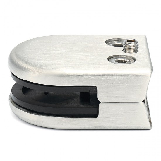 Stainless Steel Glass Clamps Fixing Clips For Handrails/Balustrades Glazing 8 - 12 mm Stainless Steel Glass Clamps Fixing Clips For Handrails/Balustrades Glazing 8 - 12 mm