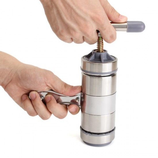 Stainless Steel Household Manual Pasta Machine Small Cranked Noodle Maker Tool Stainless Steel Household Manual Pasta Machine Small Cranked Noodle Maker Tool