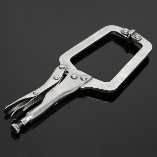 Vise-Grip 9DR 9inch Deep Locking C-Clamp Adjustable Plier With Swivel Pad Vise Jaw Vise-Grip 9DR 9inch Deep Locking C-Clamp Adjustable Plier With Swivel Pad Vise Jaw