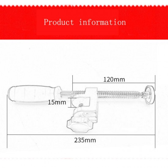 Woodworking Edge Clamp F Clamp Quick Clamp Function Expansion Auxiliary Tool Fixing Clamp Woodworking Edge Clamp F Clamp Quick Clamp Function Expansion Auxiliary Tool Fixing Clamp