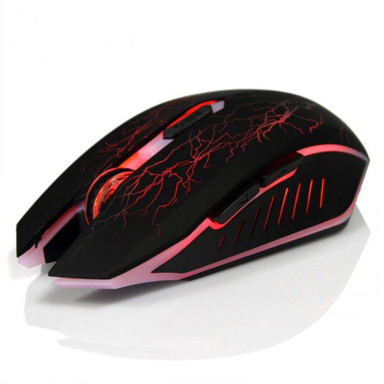 1600DPI 2.4GHz Wireless Silent Mute Rechargeable Gaming Mouse Wireless Charging Game for PC Laptop Office 1600DPI 2.4GHz Wireless Silent Mute Rechargeable Gaming Mouse Wireless Charging Game for PC Laptop Office