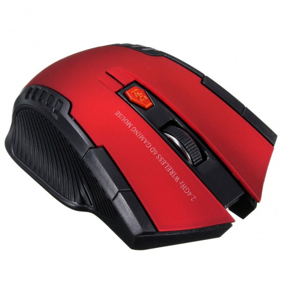 2000DPI 2.4GHz Wilreless 6 Key Portable Optical Mouse for Desktop PCs Laptops 2000DPI 2.4GHz Wilreless 6 Key Portable Optical Mouse for Desktop PCs Laptops