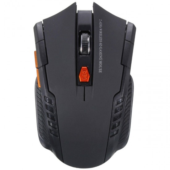 2000DPI 2.4GHz Wilreless 6 Key Portable Optical Mouse for Desktop PCs Laptops 2000DPI 2.4GHz Wilreless 6 Key Portable Optical Mouse for Desktop PCs Laptops
