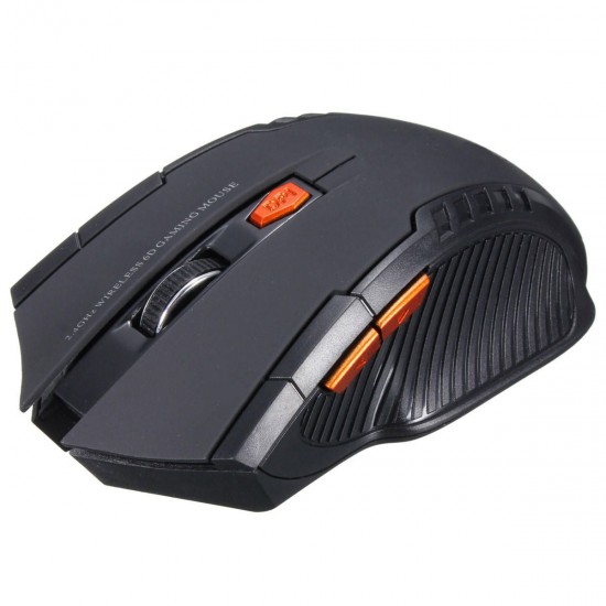 2000DPI 2.4GHz Wilreless 6 Key Portable Optical Mouse for Desktop PCs Laptops