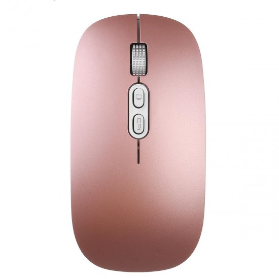 2.4 GHZ 800/1200/1600 DPI Wireless USB Charging Ultra-thin Office Mouse for PC Laptop.