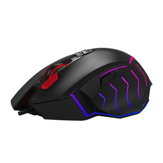J95 Wired Mouse 5000DPI 7 Buttons RGB Optical Office Game Mechanical Mouse for Laptop PC Computer J95 Wired Mouse 5000DPI 7 Buttons RGB Optical Office Game Mechanical Mouse for Laptop PC Computer