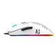 AJ390 Wired Gaming Mouse Honeycomb Hollow 16000DPI 7 Buttons USB Wired Mouse with 6 Colors LED Backlight