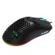 AJ390 Wired Gaming Mouse Honeycomb Hollow 16000DPI 7 Buttons USB Wired Mouse with 6 Colors LED Backlight AJ390 Wired Gaming Mouse Honeycomb Hollow 16000DPI 7 Buttons USB Wired Mouse with 6 Colors LED Backlight