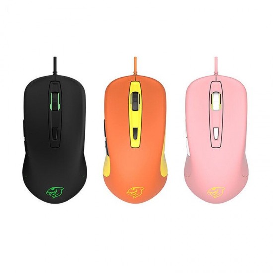 DMG110 10000 DPI USB Wired RGB Optical Gaming Office General Mouse