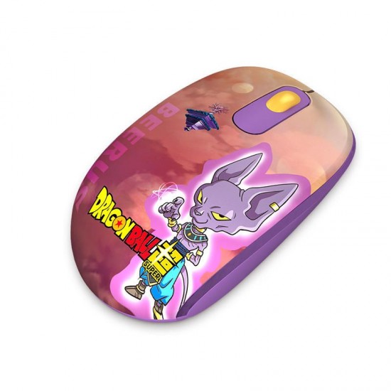 Smart 1 Dragon Ball Super 2.4G Wireless Beerus Optical Mouse for Laptop or PC