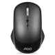 MS410 2.4GHz Wireless Mouse 4 Buttons 2000DPI Gaming Mouse with USB Receiver for Home Office