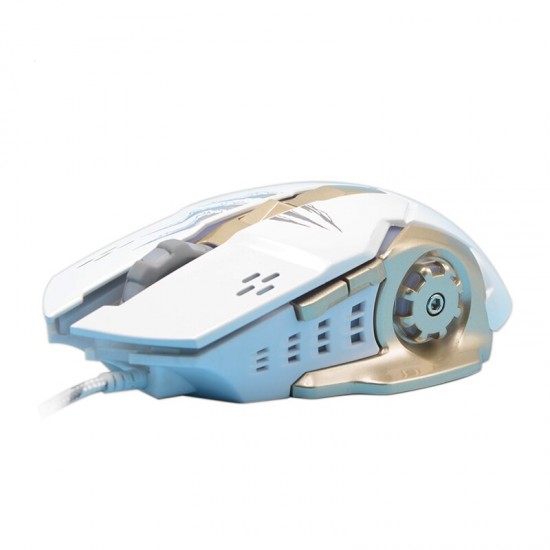 A8 3200DPI 6 Buttons 4 Colors LED Optical USB Wired Mouse Gaming Mouse for PC A8 3200DPI 6 Buttons 4 Colors LED Optical USB Wired Mouse Gaming Mouse for PC