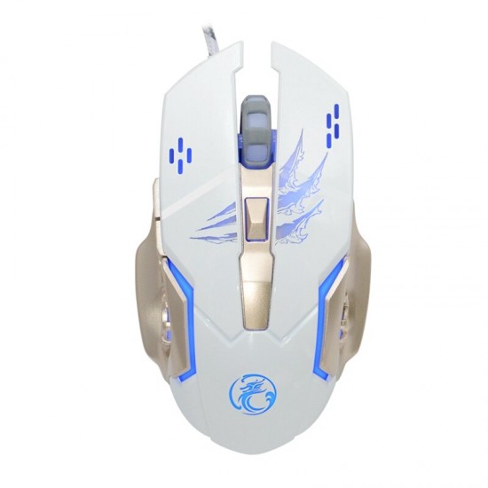 A8 3200DPI 6 Buttons 4 Colors LED Optical USB Wired Mouse Gaming Mouse for PC A8 3200DPI 6 Buttons 4 Colors LED Optical USB Wired Mouse Gaming Mouse for PC