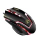 A9 3200DPI 6 Buttons Optical USB Wired Mouse 4 Color Controlled Breathing Light Gaming Mouse