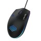 M2 Wired Gaming Mouse Wired Mouse Hole Hollowed Design Luminous RGB Lighting Mouse Business Office Gaming Mouse