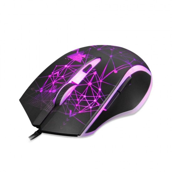 AJ119 USB Wired 6 Button Programming Gaming Mouse with Variable Breathing Light for Gamer PC Laptop AJ119 USB Wired 6 Button Programming Gaming Mouse with Variable Breathing Light for Gamer PC Laptop