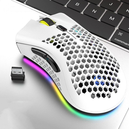 BM600 2.4GHz Wireless Rechargeable Mouse 1600DPI Optical Game Mouse for Laptop PC Computer BM600 2.4GHz Wireless Rechargeable Mouse 1600DPI Optical Game Mouse for Laptop PC Computer
