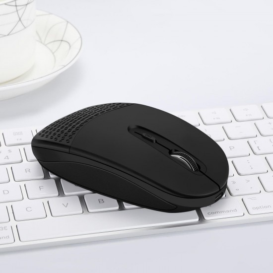 WXSB-F Rechargeable Wireless Mouse 2.4GHz Gaming Optical Mice Office Mouse with USB Receiver For Laptop PC Computer