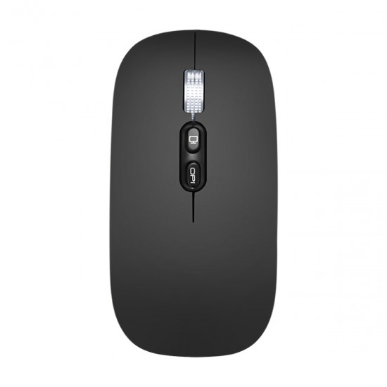 WXSB-G 2.4GHz Wireless Mouse Rechargeable 1600DPI Mute Button Mouse for Home Office