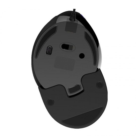 M618 PLUS Wired Vertical RGB Gaming Mouse 6 Buttons 4000DPI Optical Right Hand Mice For PC Laptop M618 PLUS Wired Vertical RGB Gaming Mouse 6 Buttons 4000DPI Optical Right Hand Mice For PC Laptop