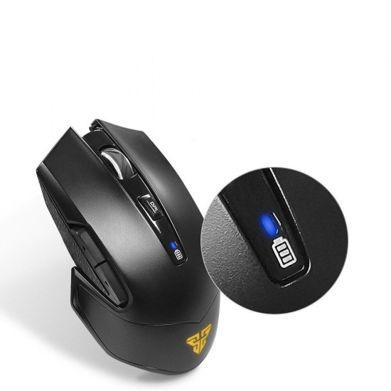 WGC1 Wireless Gaming Mouse 2.4G 2400DPI Adjustable Pixart 3212 Optical Ergonomic Mouse For Pro Gamers