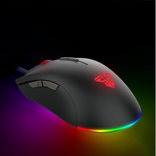 X17 Wired Gaming Mouse 10000DPI Adjustable 7 Buttons Macro RGB Wired Ergonomic Mouse for Pro Gamers
