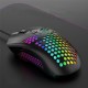 M5 Wired Game Mouse Breathing RGB Colorful Hollow Honeycomb Shape 12000DPI Gaming Mouse USB Wired Gamer Mice for Desktop Computer Laptop PC