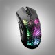 X2 2.4G Wireless Gaming Mouse Hollow Honeycomb Rechargeable 12000DPI 7 Buttons Ergonomic RGB Optical Mice for Computer Laptop PC Gamer