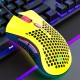 M7 Gaming Mouse Wired 12000DPI RGB Backlight Computer Mouse Lightweight Hollow Honeycomb Mice for Computer Laptop PC Gamer