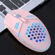 G25 Silent Wired Gaming Mouse 2400DPI 6 Buttons RGB Backlight Mouse for Desktop Computer Laptop PC