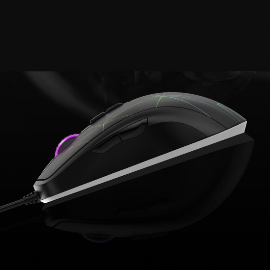 G800 4000DPI 7Button USB Wired RGB Backlight Ergonomic Programmable Optical Gaming Mouse