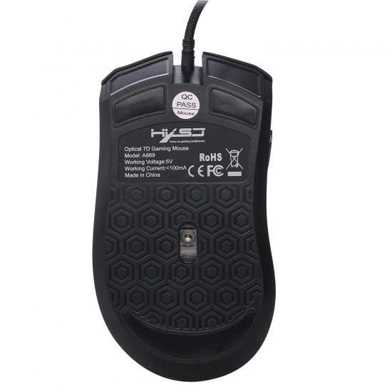 A869 3200DPI 7 Buttons Mice 7 Colors LED Optical USB Wired Mouse Optical Gaming Mouse A869 3200DPI 7 Buttons Mice 7 Colors LED Optical USB Wired Mouse Optical Gaming Mouse