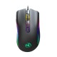 A869 Wired Gaming Mouse Seven-Key Macro Programming Mouse Six Adjustable 7200 DPI Colorful RGB Gaming Mouse