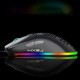 J900 Wired Gaming Mouse Honeycomb Hollow RGB Game Mouse with Six Adjustable DPI Ergonomic Design for Desktop Computer Laptop PC