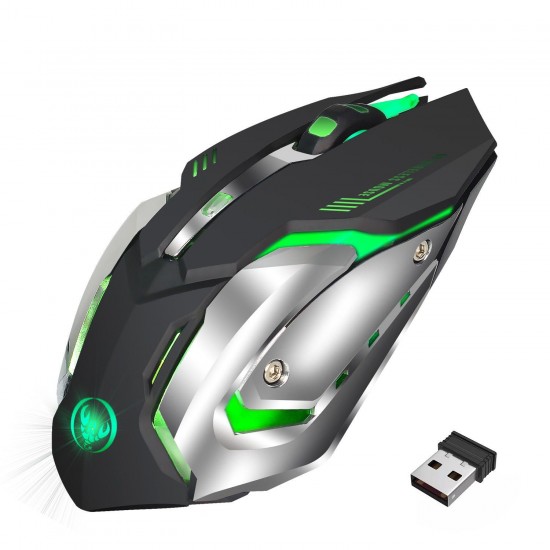 M10 Wireless 2.4GHz Gaming Mouse Ergonomic Colors Backlight Gaming Mouse 2400DPI Mice