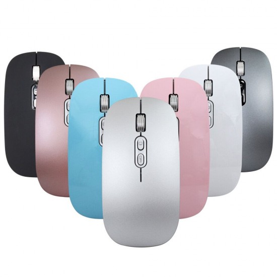 M103 2.4G Wireless Mouse 1600DPI Silent Rechargeable With One-Key Desktop Function Mouse For Office Dorm