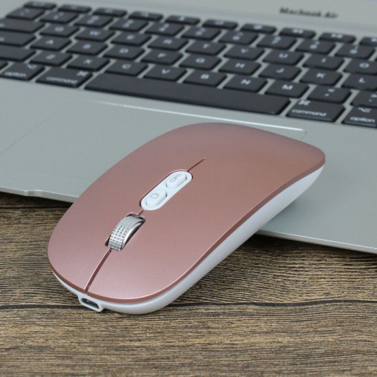 M103 2.4G Wireless Mouse 1600DPI Silent Rechargeable With One-Key Desktop Function Mouse For Office Dorm