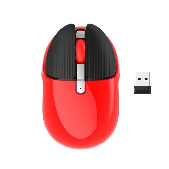 M106 2.4G Wireless Rechargeable Mouse 1600DPI Mute Button with Hide One-click Back to Desktop Mouse for PC Laptop Computer