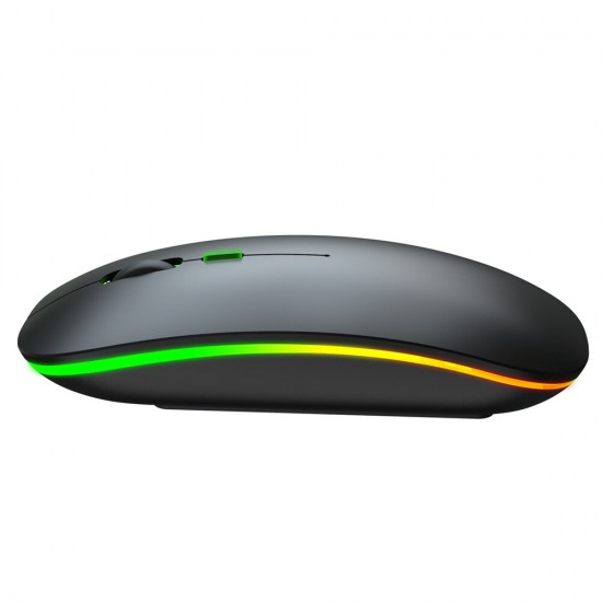 M40 Ultra-Thin Wireless Mouse 2.4G Rechargeable Wireless Silent Mouse Ergonomic Design 1600 DPI for Home Office