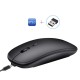 M90 Wireless Dual Mode 2.4G Bluetooth Mouse Rechargeable 1600DPI Silent USB Optical Ergonomic Mouse For Laptop Computer PC